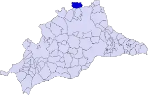 Municipal location in Málaga Province