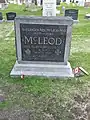 Alan Arnett McLeod VC family grave marker