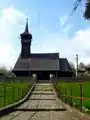 The wooden church in Horea's village