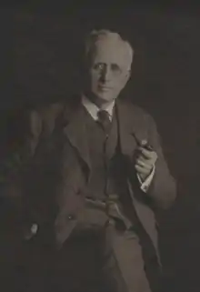 Black-and-white photographic portrait of Albert Seward