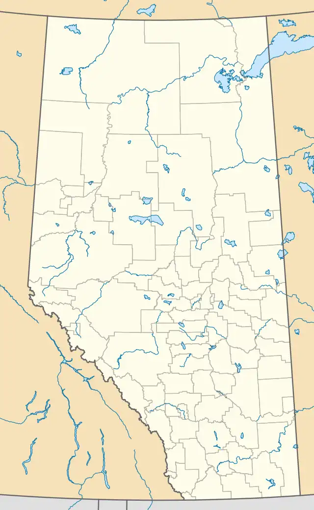 Mariana Lake is located in Alberta