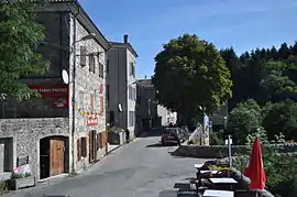 Albon d'Ardèche main street