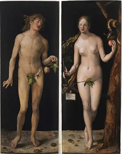 Albrecht Dürer Adam and Eve, 1507