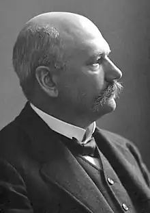 Albrecht Kossel, Nobel laureate in medicine, (Dr. med. in 1877)