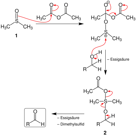 Reaktionsmechanismus Albright-Goldman-Oxidation