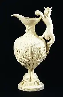 The Nelson Jug, 1851, V&A Museum, with designs adapted from the base of Nelson's Column