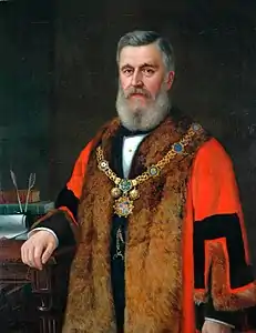 Mayor Richard Ellis by Thomas Holroyd, c.1887