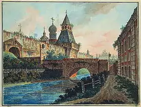 St.Nikolai's Gate in Kitai-Gorod (1800s)