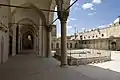Aleppo Behramiyah Mosque portico and courtyard