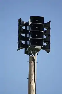 City Civil defense siren