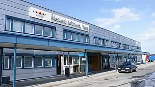 Ålesund Airport Vigra, terminal entrance