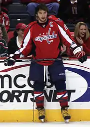 Alexander Ovechkin, drafted by the Washington Capitals in 2004.