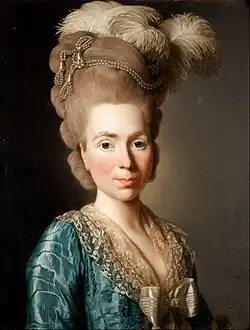 Alexander Roslin, Portrait of Princess Natalya Petrovna Galitzine (1977)