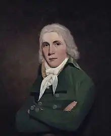 Portrait of a man in a green jacket