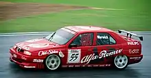 The 155 2.0 TS of Derek Warwick at Brands Hatch, 1995