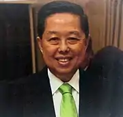 Alfonso A. Uy, first President of the Federation of Filipino Chinese Chambers of Commerce & Industry who came from the Visayas and Mindanao.