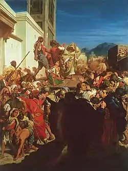 Execution of a Jewess in Tangiers by Alfred Dehodencq, c. 1861—the 1834 execution of Sol Hachuel as imagined by the European painter 27 years later.