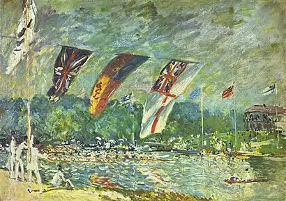 Regatta at Molesey (1874)