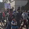 Protesters in Mohammadia.