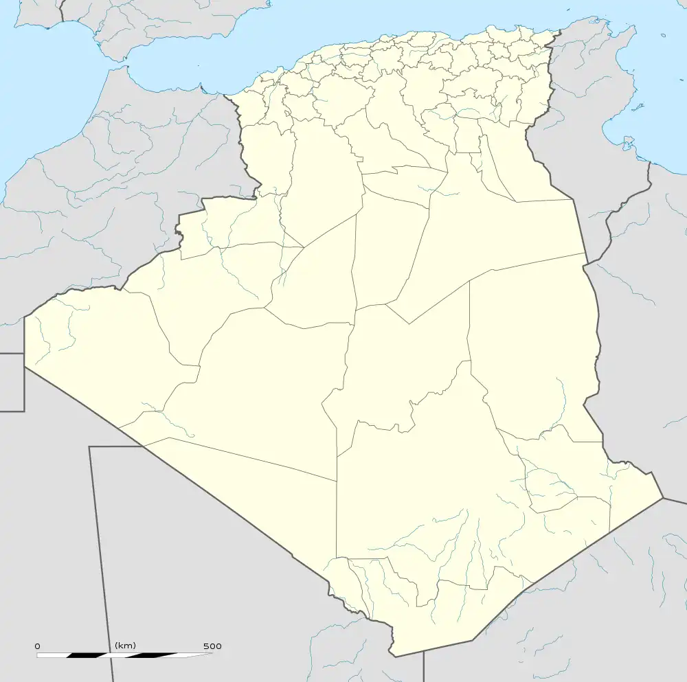 Garet Djebilet is located in Algeria