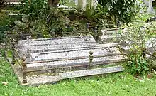 Swinburne's gravestone