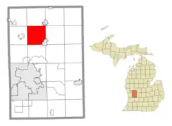 Location within Kent County