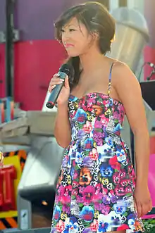 Alice Svensson at Sommarkrysset in June 2009