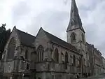 Church of All Saints. Railings at West End, and Churchyard Steps at South East Corner of Church of All Saints