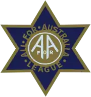 All for Australia League emblem