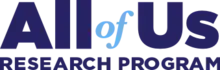 Logo composed of the words All Of Us Research Program