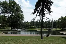 Allegheny Commons Park West Park, dating to 1867.