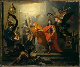 Antoine Rivalz, Peace of Utrecht, ca. 1714, oil on canvas. Metropolitan Museum of Art, New York