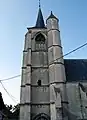 The bell-tower and external staircase