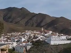 Panoramic view of Uleila del Campo