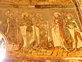 Hungarians saints: Bishop Gellert, King Ladislaus I, unknown, King Stephen I, his son Prince Emericus
