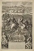 Siege of Barcelona (Gérard Jollain, 1715)