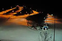 Night Skiing at Alpensia