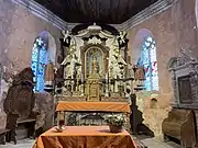 Altar in the Old Church, Macugnaga, Italy