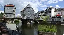 Alte Nahebrücke, upstream view, 2004