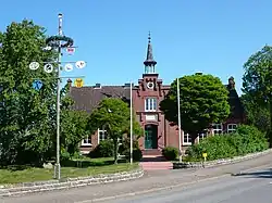 Village community building, former school