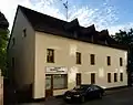 No. 5: two-storey freestanding saddle roof construction, approx. 1850