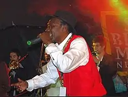 Alton Ellis performing live in 2007