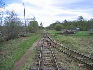 Peat railway