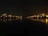 Inside view of Ambedkar Park in Night