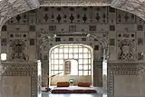 Second Courtyard Mirror Palace Amer Fort.