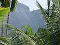 Light shining through Edakkal caves