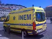 INEM AEM ambulance