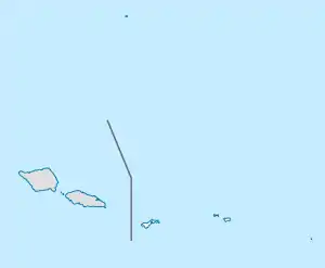 Pagai is located in American Samoa