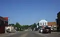 Looking east in downtown Amherst