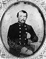 CPT Amos Whitehead, circa 6/30/1862 - circa 9/17/1862, wounded and disabled at Battle of Sharpsburg, resigned.